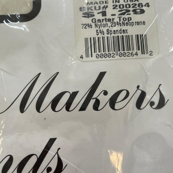 Famous Makers One Size Fits All Thigh Hi Ivory - Picture 2 of 2